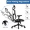 Costway Ergonomic High Back Mesh Office Chair Adjustable Swivel Computer Chair